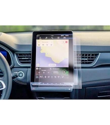 BROTECT 2x Anti-Reflective Protective Film Compatible with Renault Talisman Phase 2 2020 Easy Link 9.3 Anti-Glare Screen Protector, Matte