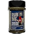 Angus & Oink | Rub Me Texas Steak | BBQ Seasoning | No Preservatives, Thickeners, or Coloring | Great with Steaks | 210g