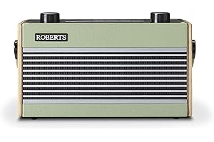 Roberts Rambler BT Retro/Digital Radio Bluetooth portátil con Bandas de Onda Dab/Dab+/FM RDS - Verde