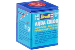 Revell Vernice acrilica color acqua da 18 ml (finitura opaca arancione luminosa)