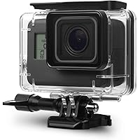 TASLAR Go Pro Underwater Housing Waterproof Case Diving Protective Shell Accessories Cover with Bracket for GoPro Hero7 Black 2018, Hero 6, Hero 5 Action Camera