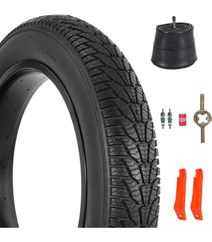 Pneu Fat Bike Fleetwood 26 X 4.0 – Large Section Noire – Neuf Sous Blister