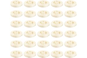 LARALILY 30 Stück Luffa Schwamm,Loofah Schwamm Luffa Seifenablage Luffaschwämme Natur Luffa Schwamm Seifenkissen Kann Lange Verwendet Werden Luffa-Schwamm-Seifenpads für Dusche Badezimmer Küchenarbeitsplatten