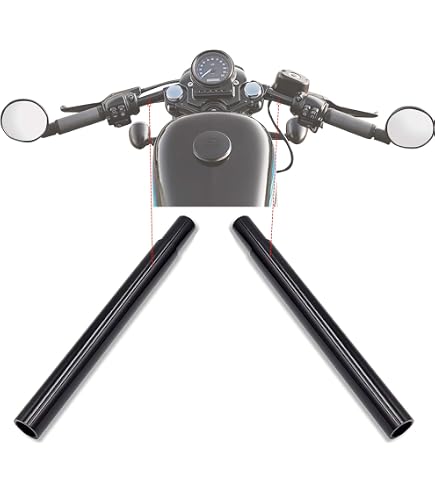 Motorrad-Gabelrohr / Lenkeradapter 2,2 Cm – Abnehmbar, Aus Aluminium, Für 50 Mm Gabel, Cross-Motorrad, 1 Satz Links+rechts