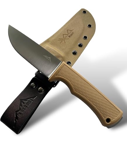 J&V NANO Full Tang Outdoor Messer – 7,5 Cm Klinge, Handgefertigt In Spanien, Für Bushcraft & Camping