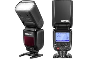 NEEWER NW700-S TTL Flash Speedlite Compatible with Sony DSLR Cameras, 1/8000s High Speed Sync Speedlight, 1/1-1/256 Output, TCM Function, 230 Full Power Flash, 0.1-2.7s Fast Recycling Flashlight