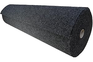 ‎ALPHA-TEX PRODUKTIONS- UND HANDELS GMBH Meterware Autoteppich (Auskleide-Teppich für Fahrzeugboden, Kofferraum, etc), Robust anthrazit, Zuschnitt (2m breit, 2m lang)