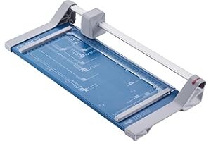 Dahle 507 Craft Creative DIN A4 autoafilable guillotina cortadora de papel con presión automática, azul