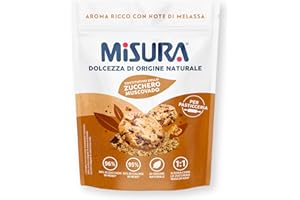 MERISANT Misura Pasticceria Dolcificante in Grani, Sostitutivo Dello Zucchero Muscovado, Zero Calorie, Senza Glutine, Origine Naturale, Dolcificante Vegano Ideale per Dolci, 300g