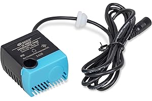 PetSafe Drinkwell Ersatz-Pumpe für Butterfly Haustierbrunnen und 1,8 & 3,7 & 7,5 Liter Trinkbrunnen, Sorgt für Wasserfluss Schwarz.