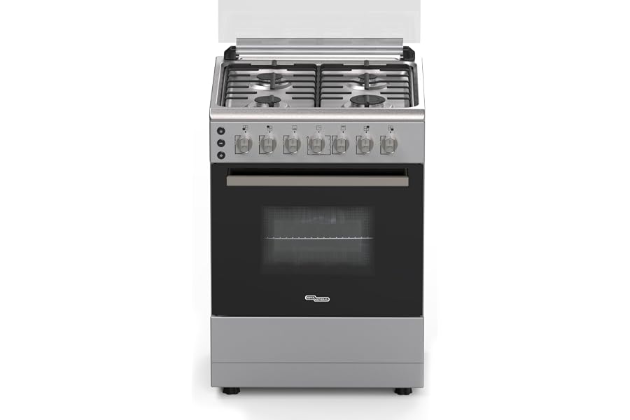 Super General Freestanding Gas Cooking Range 60x 60 x 85 cm 4-Burner