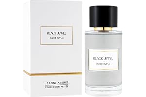 JEANNE ARTHES COLLECTION PRIVÉE JEANNE ARTHES - Collection Privée - Eau de Parfum Black Jewel - Ambré & Boisé - Oud, Rose - Fabriqué en France à Grasse - Flacon Vaporisateur 100 ml