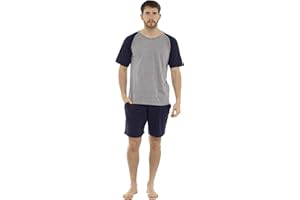CityComfort Pyjama Homme, Pyjama Short Homme, Vêtements de Nuit Coton M-3XL