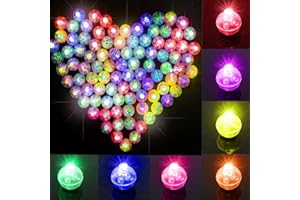Sweetone LED Palloncini Luci, 100 Pcs Rotondo Lampada a Palloncino, Mini LED Palloncini Luci, Mini LED Lanterne di Carta per Matrimonio Compleanno Halloween Festa di Natale Capodanno Decorazione