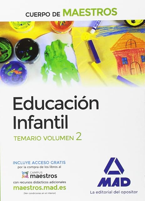Portada de Cuerpo de Maestros Educación Infantil. Temario Volumen 2