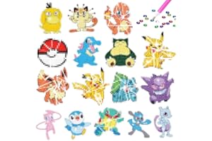 LGZIN Diamond Painting Kinder, DIY Diamant Aufkleber Kit, 16 Stück Cartoon Diamantmalerei für Kinder, DIY Diamant Painting Kit für Kinders und Erwachsene Anfänger, Geburtstags Geschenk für Jungen Mädchen