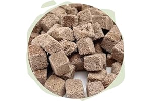 Warnick´s Tierfutterservice Naturhäppchen Tubifex FD, Schlammröhrenwürmer gefriergetrocknet - 1000 ml in Tüte - Naturfutter für Zierfische