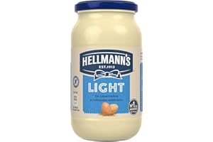 HELLMANN'S HELLMANNS - Mayonnaise Light - Dona un sapore unico alle tue insalate - Bottiglia 430 ML