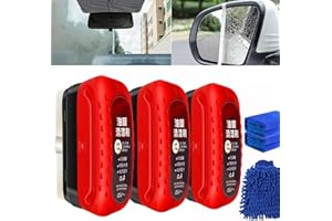 GLSAYZU Multifunktionale Kfz-Ölfilm-Reinigungsbürste, Kfz Ölfilmreiniger, Ölfilm-Entferner Für Windschutzscheiben, Ölfilm-Entferner Für Glas, Windschutzscheibenreiniger & Ölfilm-Entferner (3PC-B)