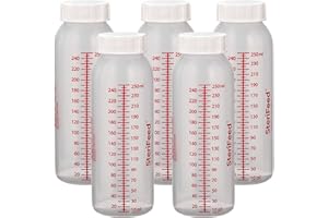 Sterifeed Baby Bottle, Sterile, Reusable 250ml, Pack of 5