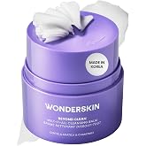 Wonderskin Melt It All Gentle Cleansing and Makeup Remover Balm | Cleansing balm in milk removes makeup, sunscreen and impuri