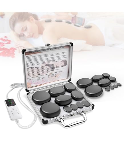 Chauffe-pierres Pour Massage Aux Pierres Chaudes Promafit - 5,5 Litres, En Basalte - Neuf