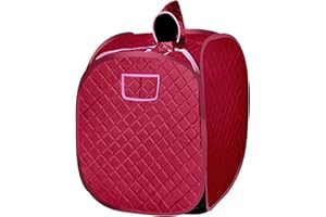 YIZHE Sauna de Infrarrojos 1000W Sauna Iinfrarroja Portable Sauna Terapéutica Caja de Sauna Infrared Sauna,Sauna Doméstica, Vaporizador De Sudoración Móvil, 80 * 80 * 100cm