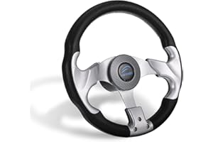 Guangcailun Volant de Bateau Volonateur Steamship Center Console Console Helm Steer Universal Ponton Partie de Rechange d'intérieur Pièce de Rechange