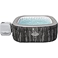 Lay-Z-Spa Majorca Hot Tub, 8 HydroJet Pro Massage System Inflatable Spa with Freeze Shield Technology and Sociable Square Shape, 4-6 Person