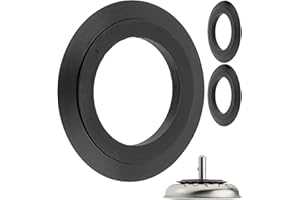 YOUR DAY MATE Guarnizione in gomma per filtri a cestello, 3 pz, Ø esterno 54 mm, Ø interno 32 mm, spessore 4,6 mm, ricambio per tappi a cestello Ø 78, 79, 80, 82, 83 mm, Guarnizione di ricambio, Accessori lavelli