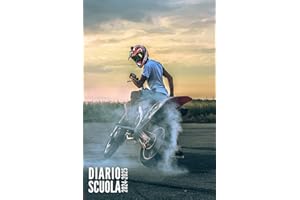 Diario Scuola 2024 2025: Motocross - Agenda Scolastica Per Ragazza e Ragazzo, Elementari, Primaria, Media, Superiori | da Settembre 2024 ad Agosto 2025
