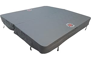 CANADIAN SPA COMPANY Grey, 92" x 92" Canadian Spa Hot Tub Cover - 5/3" Taper Ratio - High Specification