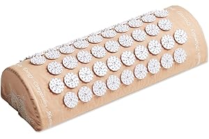 SHAKTIMAT Shakti Premium Acupressure Pillow Chai Level 1, Sustainable & Durable, Relieves Stress & Tension, Promotes Relaxation & Focus, Ethically Handcrafted Acupuncture Massage Pillow in India, Organic Cotton