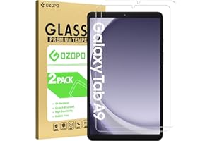 GOZOPO Ochraniacze ekranu do Samsung Galaxy Tab A9 (22.1 cm) 2023, przezroczysta folia ze szkła hartowanego HD, 2 szt