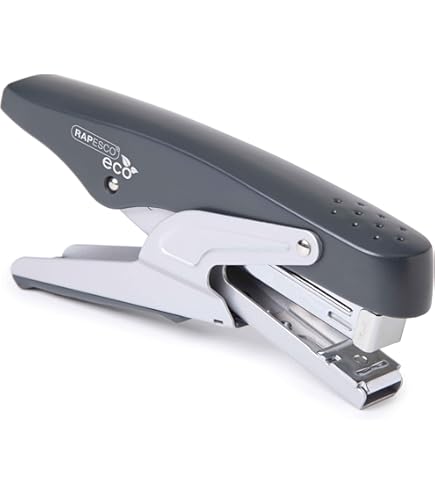 Relaxdays Spillatrice Professionale, Per 210 Fogli, Con 24/6 Graffette