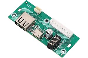 Cocoarm Högtalare USB-laddningsportkort PCB-byte Laddningsportmodul 4 USB-portar 3A Märkström för Laddning 3 TL-högtalarrepar
