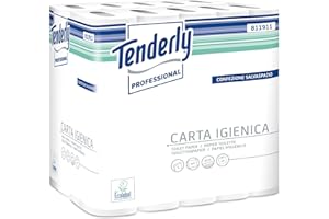 TENDERLY Carta igienica Lotus Salvaspazio - 2 veli - 160 strappi - 811911 (conf.30)