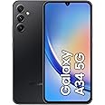 Samsung Galaxy A34 5G Smartphone Android, Display FHD+ Super AMOLED 6.6”, 6GB RAM e 128GB di memoria interna espandibile, Bat