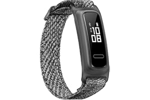 Huawei Band 4e - Pulsera de Actividad de Elegante diseño con Modo Basket, 2 semanas de batería, Resistencia al Agua 5ATM, Sensor de Movimiento de 6 Ejes, indicador de calorías, Misty Grey
