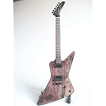 ギター FAIRFIELD metallica carl de james hetfield kolekcja miniaturowa gitara
