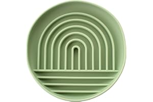 PET WIZ Ciotola in silicone con base a ventosa (verde)