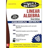 Buy Schaum's Outline of Linear Algebra | 3rd Edition & Schaums Easy ...