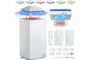 FASTSNAIL Ventola di raffreddamento con copertura antipolvere per Xbox Series X, ventola superiore del sistema di raffreddamento con luce RGB, porta USB 3.0 e 2.0, filtro antipolvere, a basso rumore,