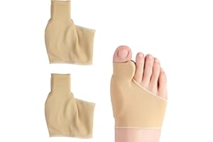EDDRFY 2 PCS Corrector Hallux Valgus Invisible, Corrector de Juanetes Reutilizable en Lycra y TPE, Alivio del Dolor y Alineación del Dedo Gordo, Uso Diario con Todo Tipo de Calzado