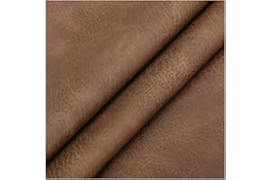 NIANTONG Tela de Tapicería de Polipiel Textura Vintage por Metro 138x100cm Tela de Imitación Cuero de Vinilo 1mm para Sofá, Silla, Muebles, Forro de Automóvil, Manualidades(Color:14)