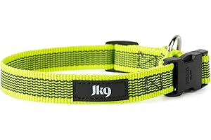 JULIUS K-9 Julius-K9, Collier Color & Gray, 20 mm (27-42 cm), Néon-Gris