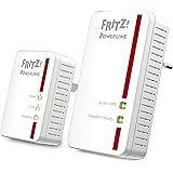 AVM FRITZ!Powerline 540E WLAN Set Edition International, Kit extender per rete elettrica fino a 500 Mbit/s, Wi-Fi integrato f