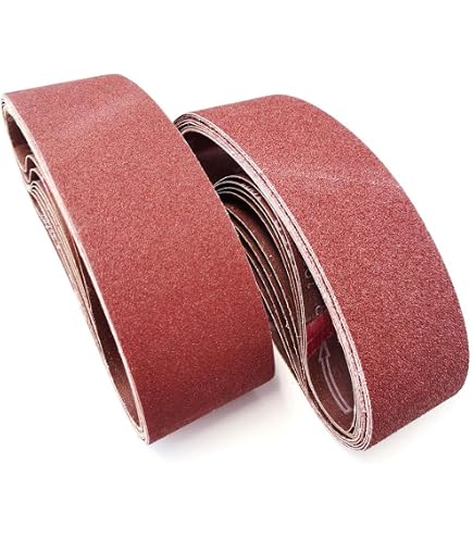 Bande abrasive 237AA 305EA pour le polissage de l'acier inoxydable, 6 pièces, A3 A5 A6 A16 A30 A65