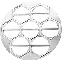 Pamtns Teigtaschenformer Set 10-teilig - Edelstahl Dumpling & Ravioli Maker