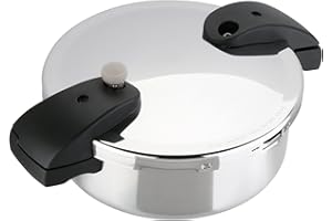 Sitram Autocuiseur Sitraprimo 4L en inox - noir et taupe - tous feux y compris l'induction - fabrication française